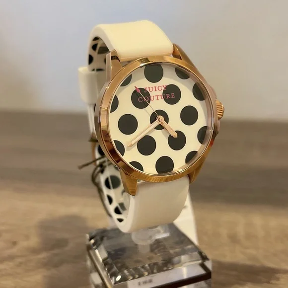 NWT Juicy Couture watch! Juicy Couture Vintage Y2K Watch NWT Leather Embossed Band  main image 4